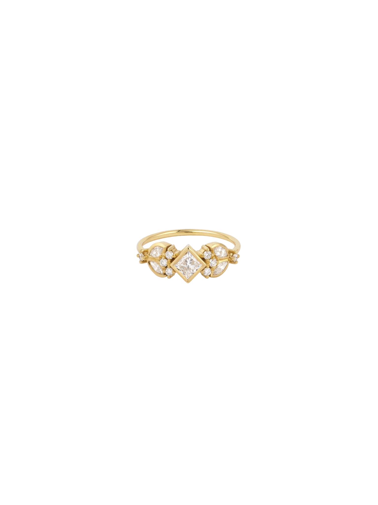 Nymphéa Ring 3 Full Diamond